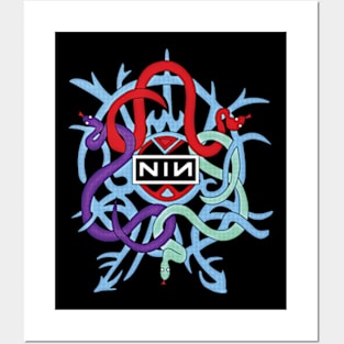 nine inch nails band Posters and Art